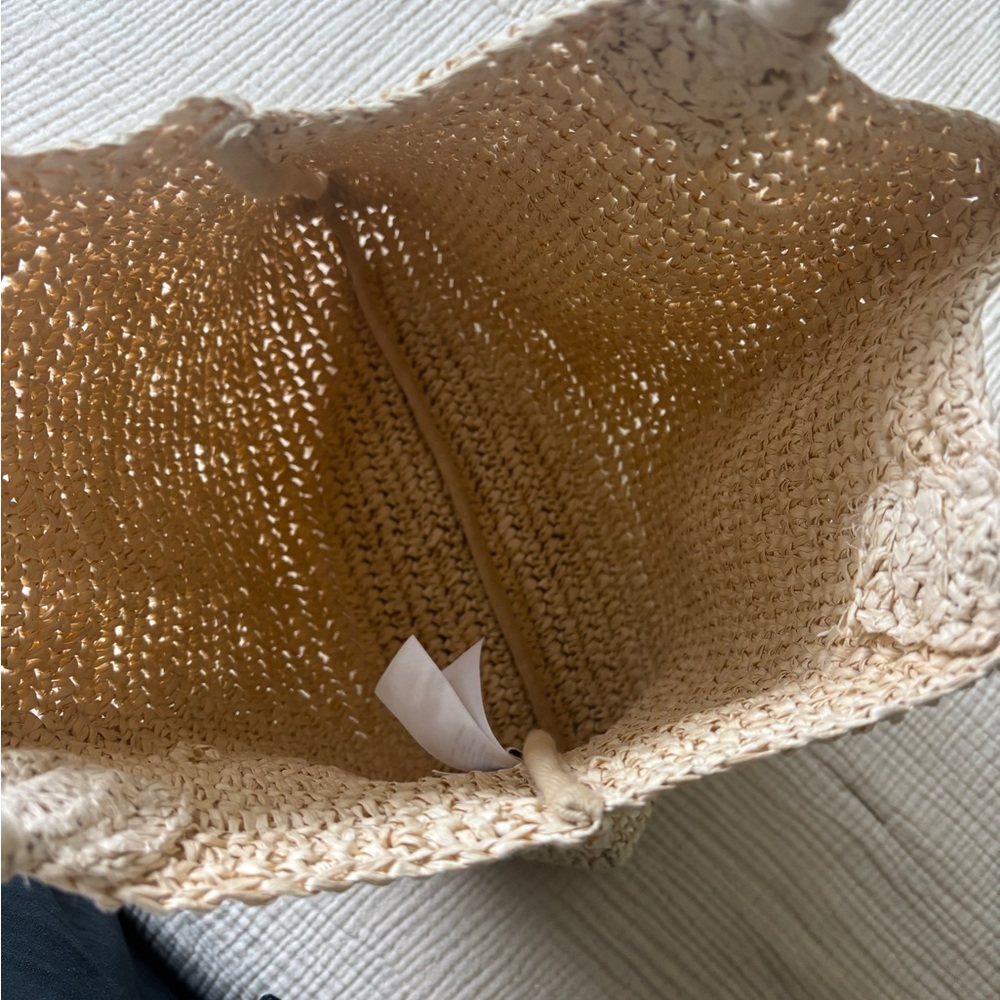 Jcrew Raffia Tote Bag - Picture 4 of 5